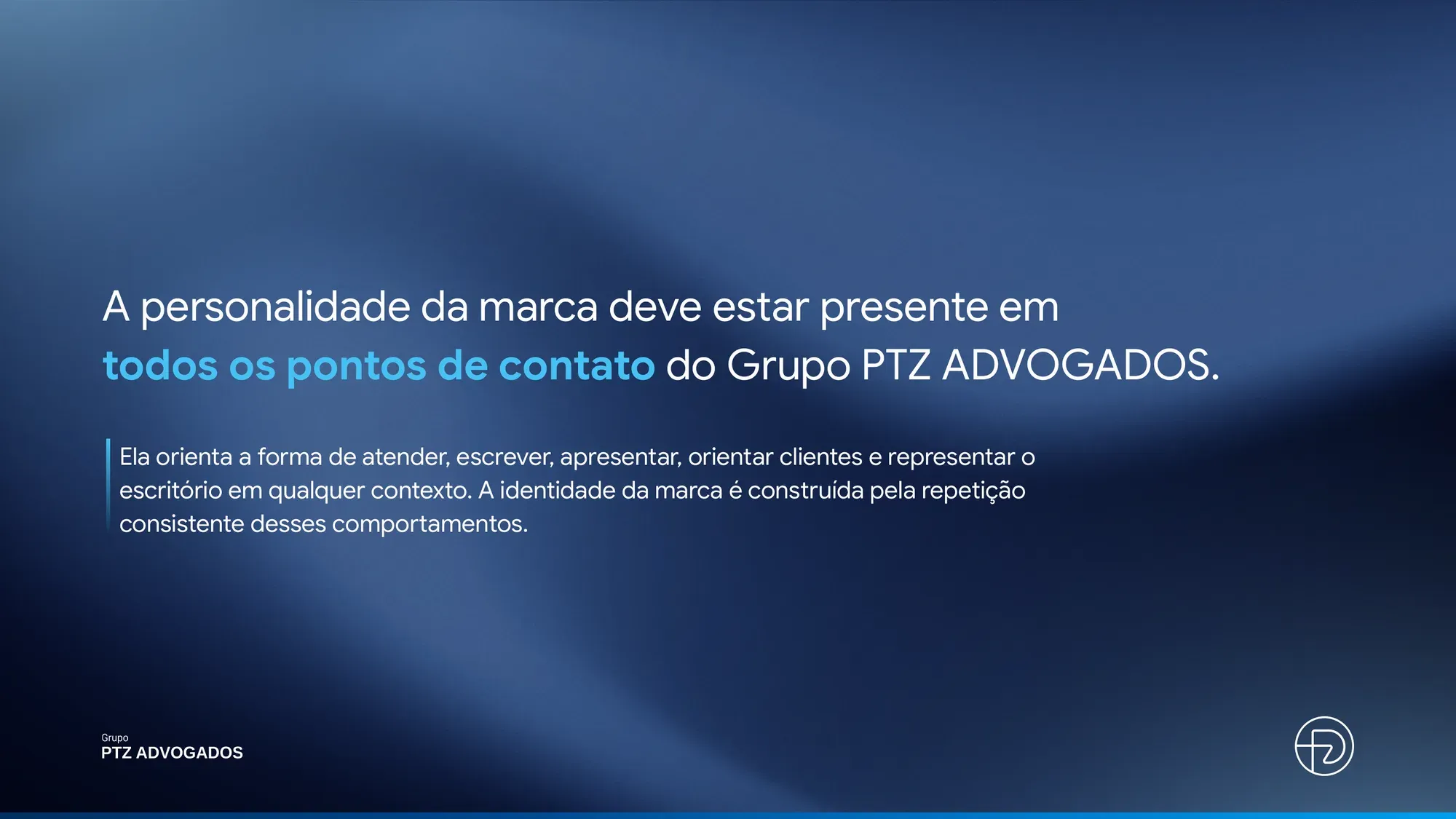 Grupo PTZ ADVOGADOS — peça do case