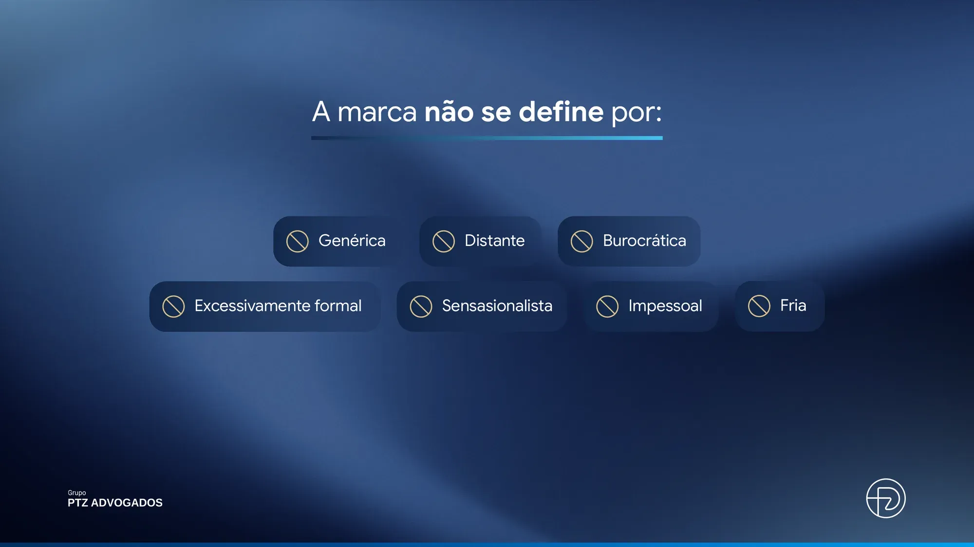 Grupo PTZ ADVOGADOS — peça do case