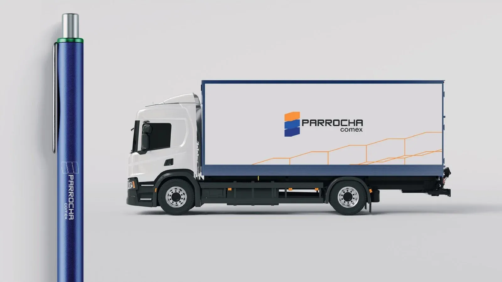 Parrocha Comex — peça do case