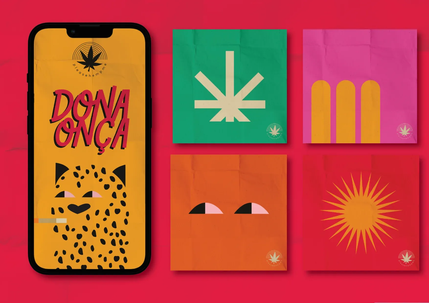 Pleasehempme — peça do case